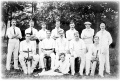HARRY back row 2nd left, Cricket Team